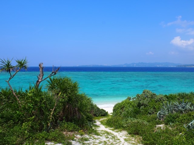 水納島の海