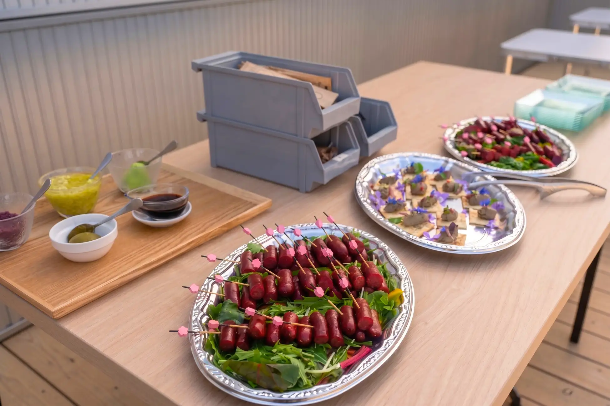 イェーガー直送のジビエを使用したオードブル