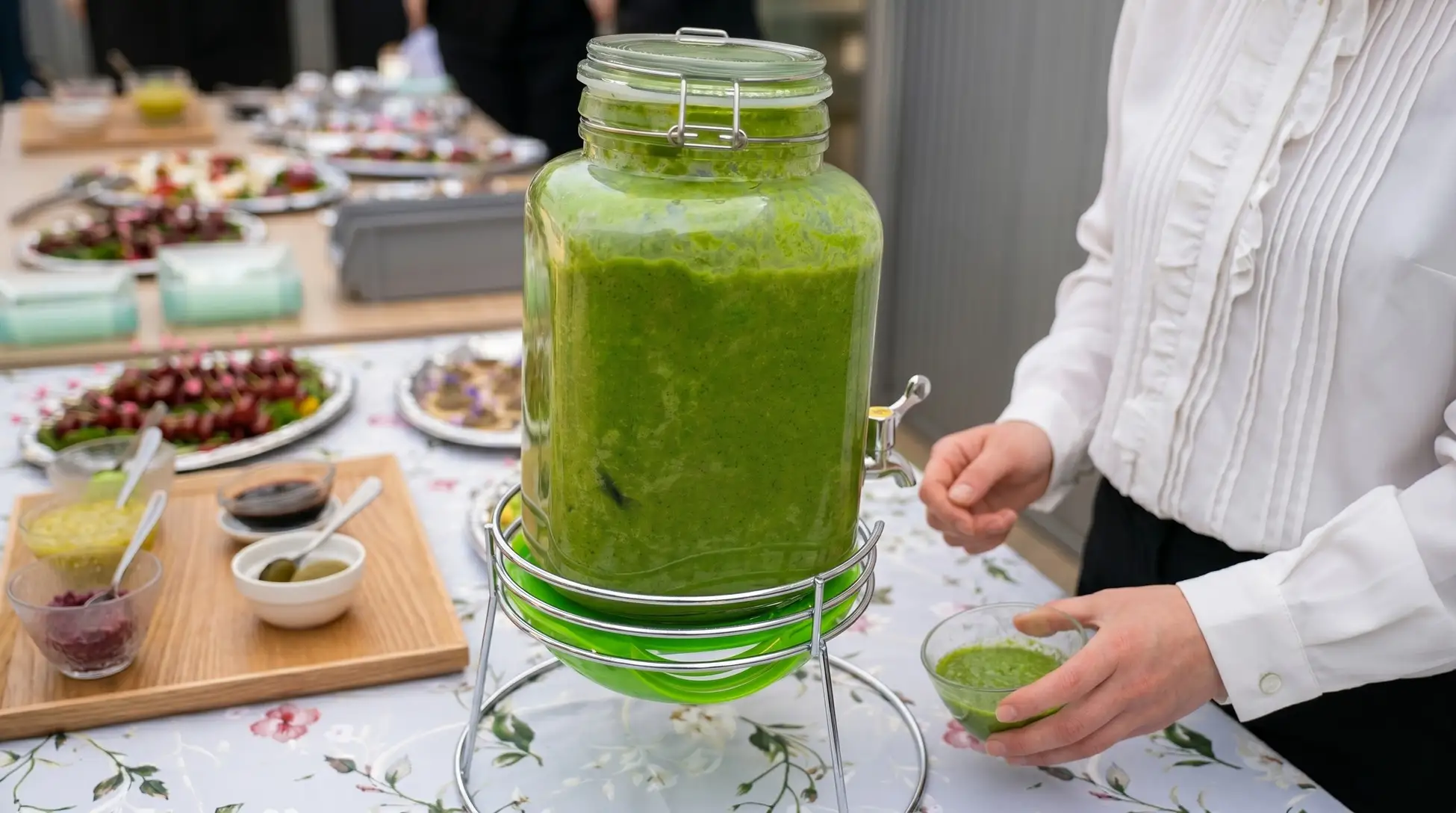 ファーマンの新鮮な野菜を活かしたグリーンスムージー